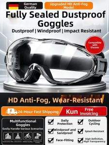 TAODUN | Anti-Fog Dust-Resistant Goggles Wind Protection Wear-Over Glasses Splash Proof