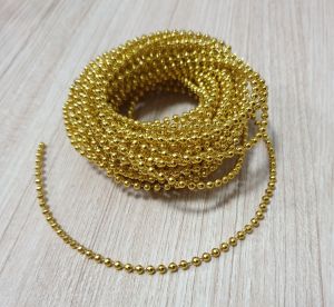 ลูกปัดเส้น  3 มิล ( แบ่งขาย )  มุกเส้น ลูกปัดไข่ปลา  ไม่ใช่โลหะ เป็นงานพลาสติก