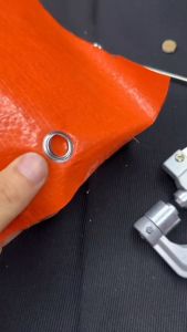 Bộ dụng cụ kìm bấm khoen ore mắt cáo kèm khoen không gỉ cao cấp bấm khoen quần áo khoen bạt khoen lỗ vải may mặc -KÌM XÁM