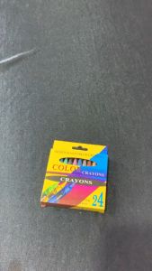 CRAYONS SET 24 COLOR / ART SET / PENSIL KRAYON ANAK SEKOLAH 24 WARNA