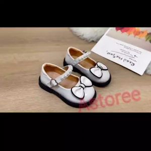 A Storee - Sepatu Anak Perempuan Bayi Flatshoes Dosmart Model Mutiara Pita / Sepatu Anak Lucu / COD