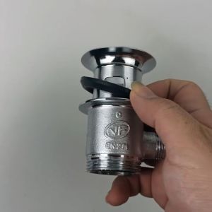 Universal Sink Plug Bathroom Pop-Up Plug Replacement Drain Plug Detachable Adjustable Manual Lift Drain Plug 40mm