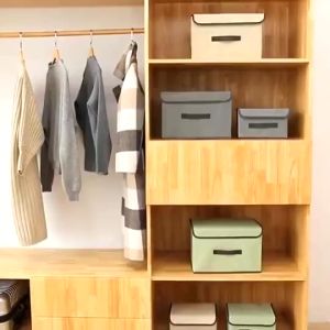 Kotak Organizer Penyimpanan Storage Multifungsi Tempat Penyimpanan Pakain Buku Mainan Serbaguna