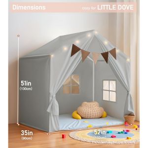 AOBIXIONG | Indoor Kids Tent for Boys and Girls Bed Separation Toy