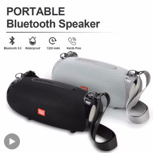T&G | Subwoofer Bluetooth Speaker Portable Wireless Radio FM Computer PC TV 10W Powerful Woofer Bass Sound Box Music Big Caixa De Som