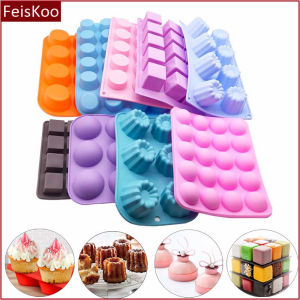 round Cylindrical Cup Silicone Mold Hemispherical Square Chocolate Mousse Pudding Model Bread Baking Tray