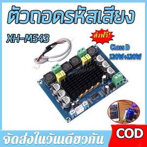 【ร้านค้ากรุงเทพ จัดส่ง 24 ชม】M543แอมจิ๋วบลูทูธแอมจิ๋วบลูทูธแอมป์จิ๋ว12vแรงๆ Power Amplifier แอมป์ Mini Amp เครื่องขยายเสียง120W+120W HIFI Stereo 2 Channel 🚚จัดส่งฟรี
