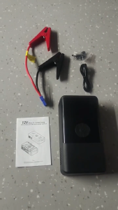 4-in-1 Car Jump Starter with Air Pump Power Bank Jumper Kereta 150PSI Car Wireless Air Compressor Digital Display Rechargeable Car Jumper Power Bank Emergency LED Lighting Car Battery Jump Starter Car Battery Starting Device Fast Charging