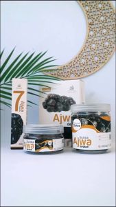 Kurma Ajwa 250 gram Premium Jumbo Kurma Nabi Azwa Ajwah Oleh Oleh Haji Umrah