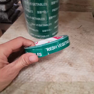 JIRIFARM - Lakban Fresh Vegetables / Lakban Solasi Isolasi Sayur 50 M per roll