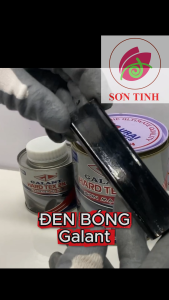 Sơn Sắt Mạ Kẽm Màu Đen bóng mã 410 -  2 thành phần Galant 2K