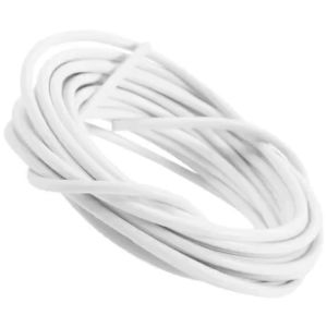 4m Spring Rope Set Plastic-Coated Spring Rope Question Mark Hooks Shower Curtain Rope