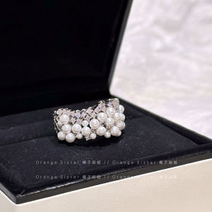 Exquisite Full Diamond Ring for Women Versatile Luxury Design Geometric Pattern Alloy Mounted Artificial Gemstone Copper Made