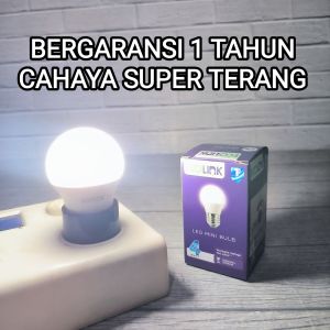 ECOLINK LAMPU LED BULB 4W 4 WATT CAHAYA PUTIH COOL DAYLIGHT 6500K BERGARANSI 1 TAHUN SNI BAGUS KUALITAS TERJAMIN BOHLAM BOLAM PREMIUM