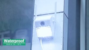 CCTV WiFi Kamera 8MP led lampu tahan air outdoor night vison panorama IP Camera Aplikasi V380 pro