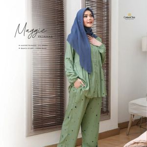 PAJAMAS MAGGIE BY COTTON CHIC SETELAN PIYAMA DEWASA