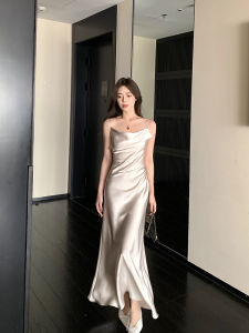 Luxury French Style Strap Dress