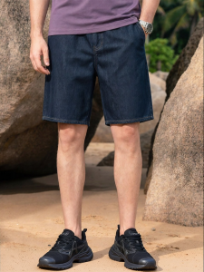 Enjeolon | American Retro Washed Denim Shorts