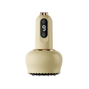 MinHuang | Smart Electric Scraping Massage Cupping Device Heating Suction Cup Back Neck Arm Relieves Body Fatigue Relax Wireless Scraping