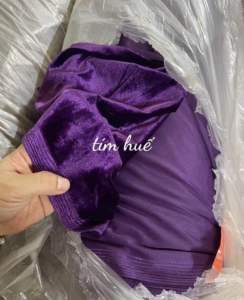 Mấn nhung hai tầng gắn dây cho mẹ và bé m2