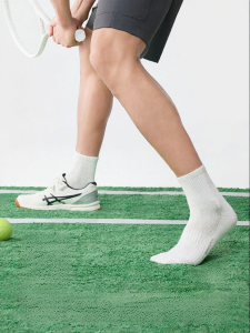Purcotton | Antibacterial Odor-Absorbing Sweat-Absorbing Breathable Cushioned Sports Mid-Calf Socks