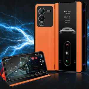 Vivo S15 pro S10 Protective Case Magnetic Attraction Leather Flip Cover Full Protection Anti-Fall for Men And Women Business Style