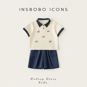 insbobo | Bộ Đồ Thể Thao Mới Cho Bé Trai Mùa Hè
