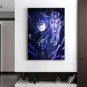 Kayou | Game F-Flins Genshin Impact Painting Calligraphy Canvas Art Styles Wall Art Decor Living Room Decor