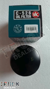 Vic Oil Filter C-526 Original Isuzu Elf 450 NPR 66P (4HF1) NQR 71 (4HG1) 4HF1-T FRR90 M (4HK1-TCC) 18