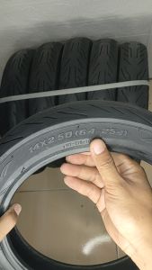 Ban Luar Tubeless Sepeda Listrik Ukuran 14 x 2.5
