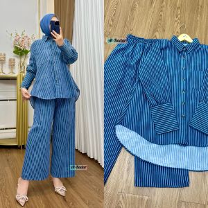 Oneset salur soft jeans premium