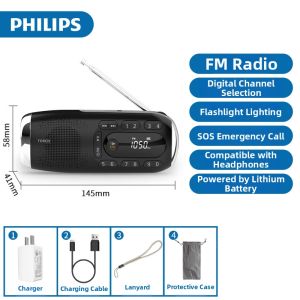 Philips | Senior-friendly Portable Radio Player