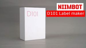 NIIMBOT D101 Wireless Bluetooth Thermal Label Printer Inkless Charging Label Printer Width 10-25mm
