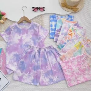 [40-62kg] Đồ bộ bé gái size đại set mẹ và bé tay ngắn thun cotton vnxk Jennie kids J504