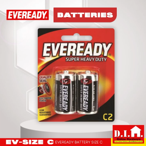 Do It Home Eveready EV-SIZE C Battery 2s: Compact & Reliable Power
