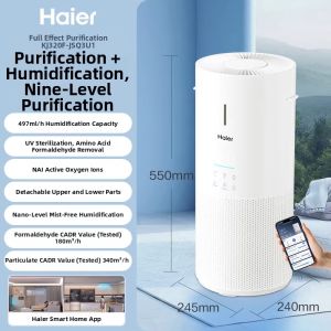Haier | Humidifying Air Purifier Removing Formaldehyde Removing Bacteria Absorbing Cat Hair