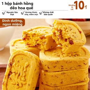 BIBIZAN | Bánh Snack Sức Khỏe Từ Táo Đỏ và Hoa Cúc