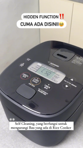 Zojirushi NW-QAQ10/18 Rice Cooker Micom Induction Series - Hitam