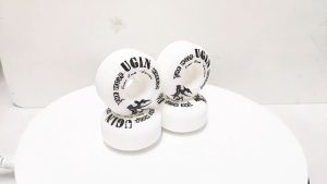 4Pcs Skateboard Wheels 95A 52x30mm Classic The Wolf Series Anti Shock Pro Resilient Pu for Rough Grounds Asphalt Road
