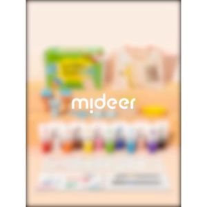 Bộ màu kèm dụng cụ chính hãng Finger Paint Mideer an toàn cho bé