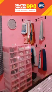 Rak Jemuran Handuk Tempel Dinding Serbaguna Minimalis untuk Kamar Mandi atau Dapur