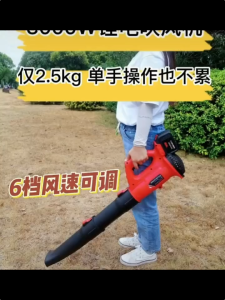XUMTOM เครื่องเป่าลมไร้สาย โบวเวอร์ขนาดใหญ่ เครื่องเป่าใบไม้ไร้สาย 3000W เครื่องเป่าใบไม้ไร้สาย Cordless Leaf Blower เครื่องเป่าลมยักษ์ BL Series ปรับความแรงลมได้ 6 ระดับ เครื่องเป่าลมทำความสะอาดพื้นภายนอกแทนไม้กวาด