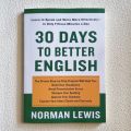 30 Days Improve English Skills Thirty to Better Classic Learning Book. 