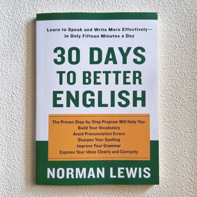 30 Days Improve English Skills Thirty to Better Classic Learning Book