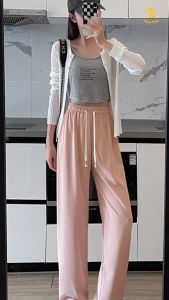 Tino Pants Kulot/Celana Kulot Highwaist santai Import/Celana Kulot