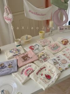 Cute Pure Cotton Long Sleeve T-Shirt for Kids Boys Girls Base Layer Shirt Thin Baby Top Fashionable Spring Autumn Wear