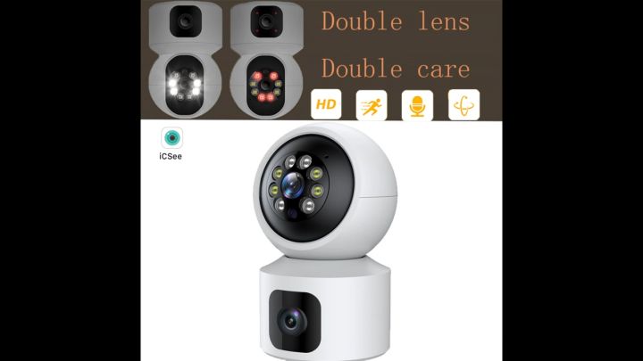 V380 Pro Dual-lens Camera CCTV camera Buy 1 Take 1 cctv connect to ...