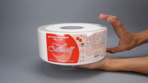 Combo 3 cuộn Giấy vệ sinh cuộn lớn giấy vệ sinh công nghiệp Silkwell 700g 2 lớp có lõi siêu tiết kiệm