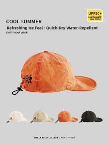 BILLI ZILLY | Quick Dry Outdoor Baseball Cap Women Summer Lightweight Breathable Sun Protection Hat Foldable Short Brim Duckbill Cap