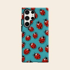 Ốp Lưng Bảo Vệ Toàn Diện Ladybug Luxury Cho Samsung Galaxy S26/S25/S24 A56/A36 Plus Ultra - Chống Sốc Từ Tính Chống Trầy Xước Chất Liệu TPU PC Hai Lớp
